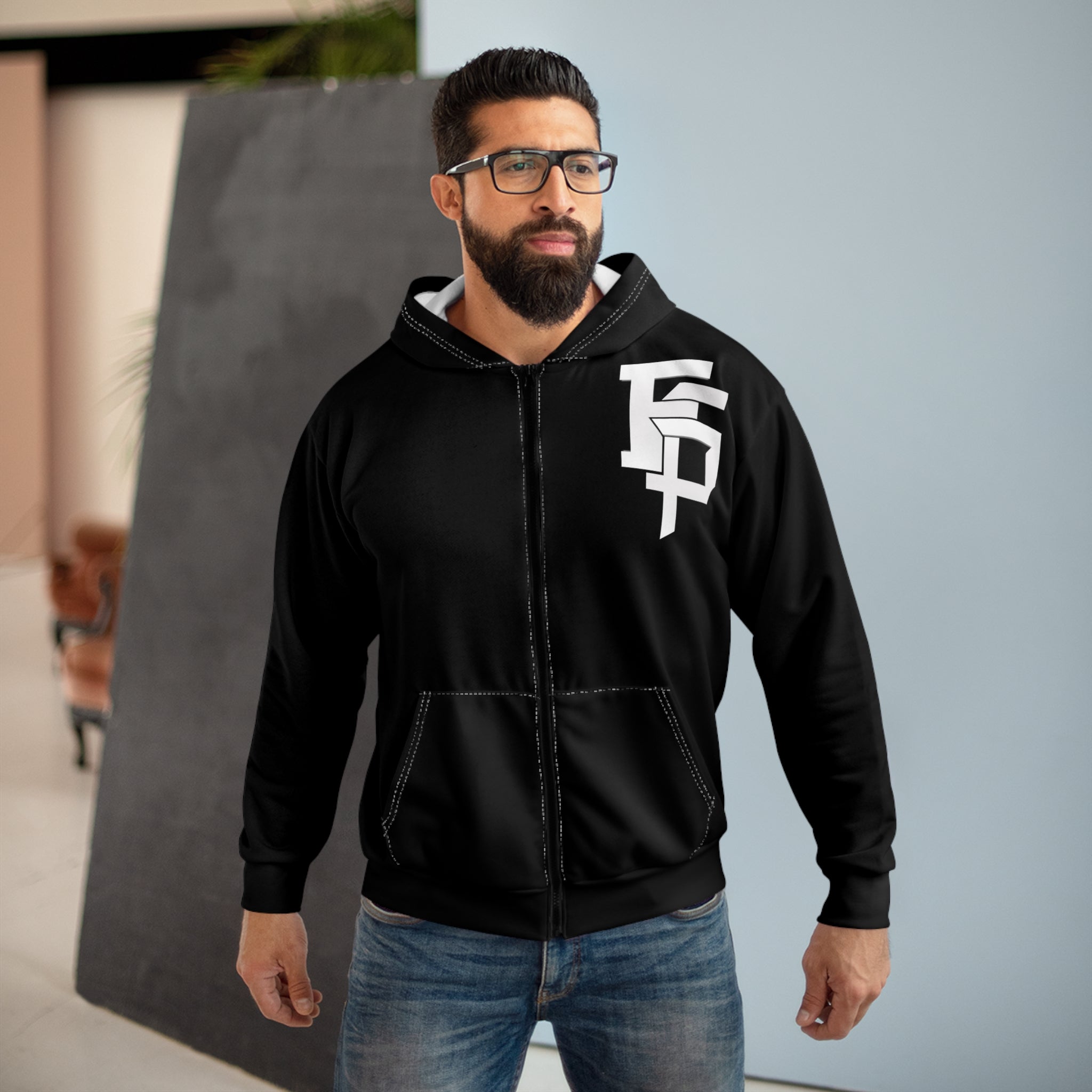 Unisex Zip Hoodie (AOP)