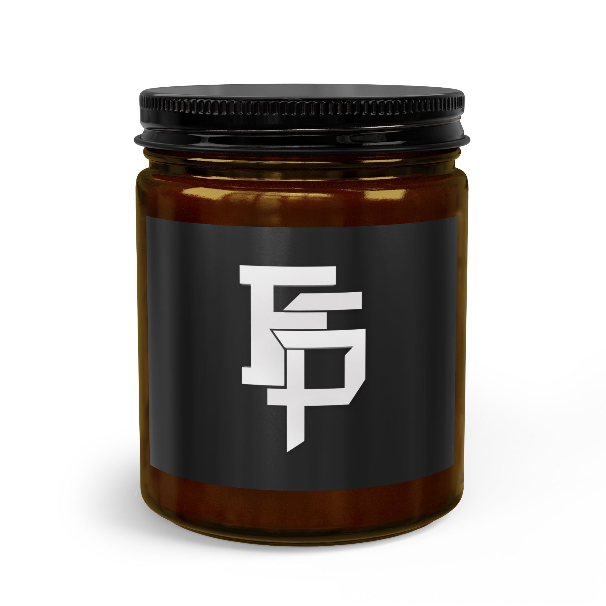 FSP Candle Set with Matches & Wick Trimmer — Minimal Black Jar Gift