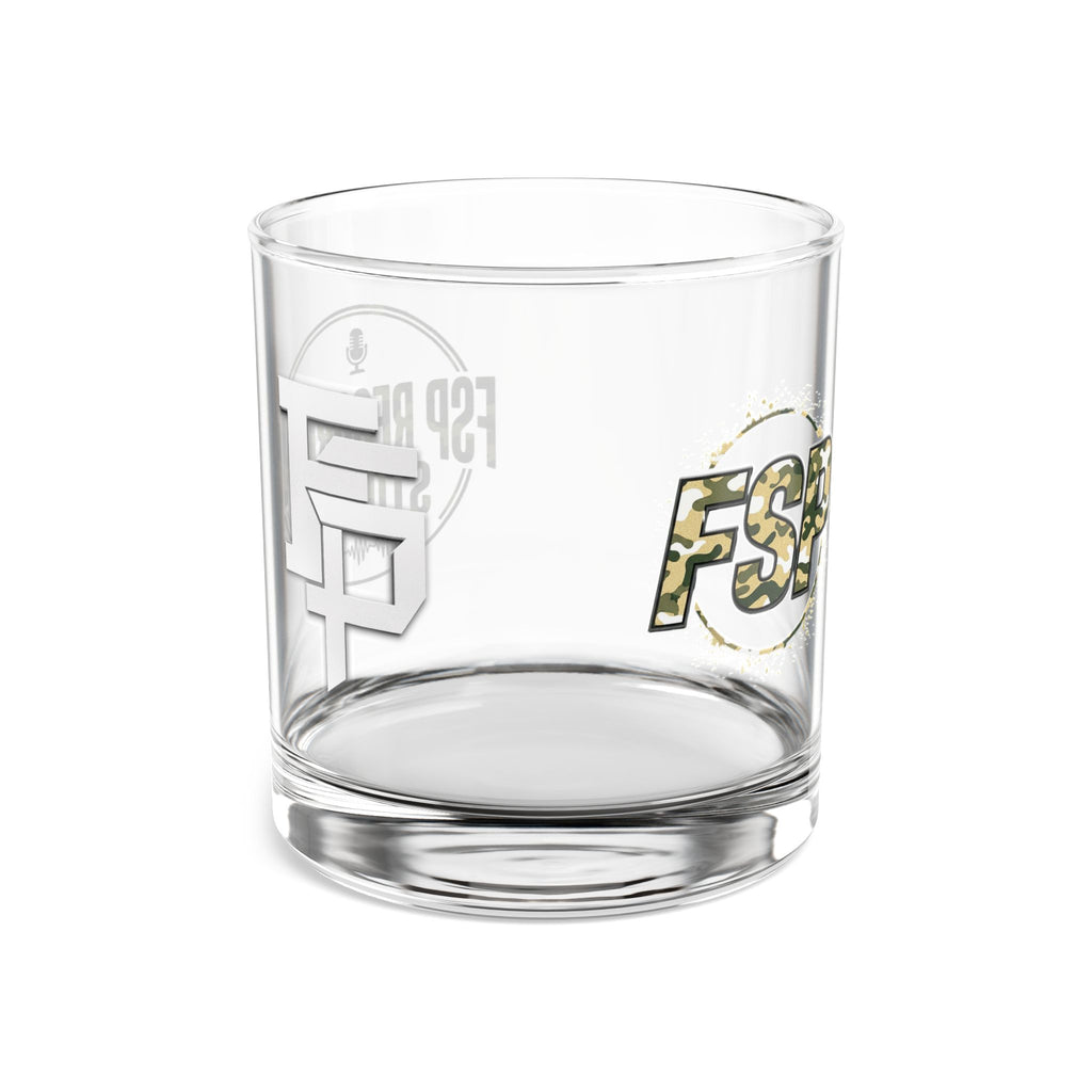 10oz Rocks Glass — FSR Recording Studios Logo Whiskey Tumbler