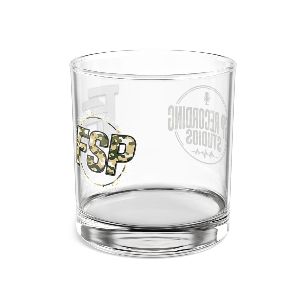 10oz Rocks Glass — FSR Recording Studios Logo Whiskey Tumbler