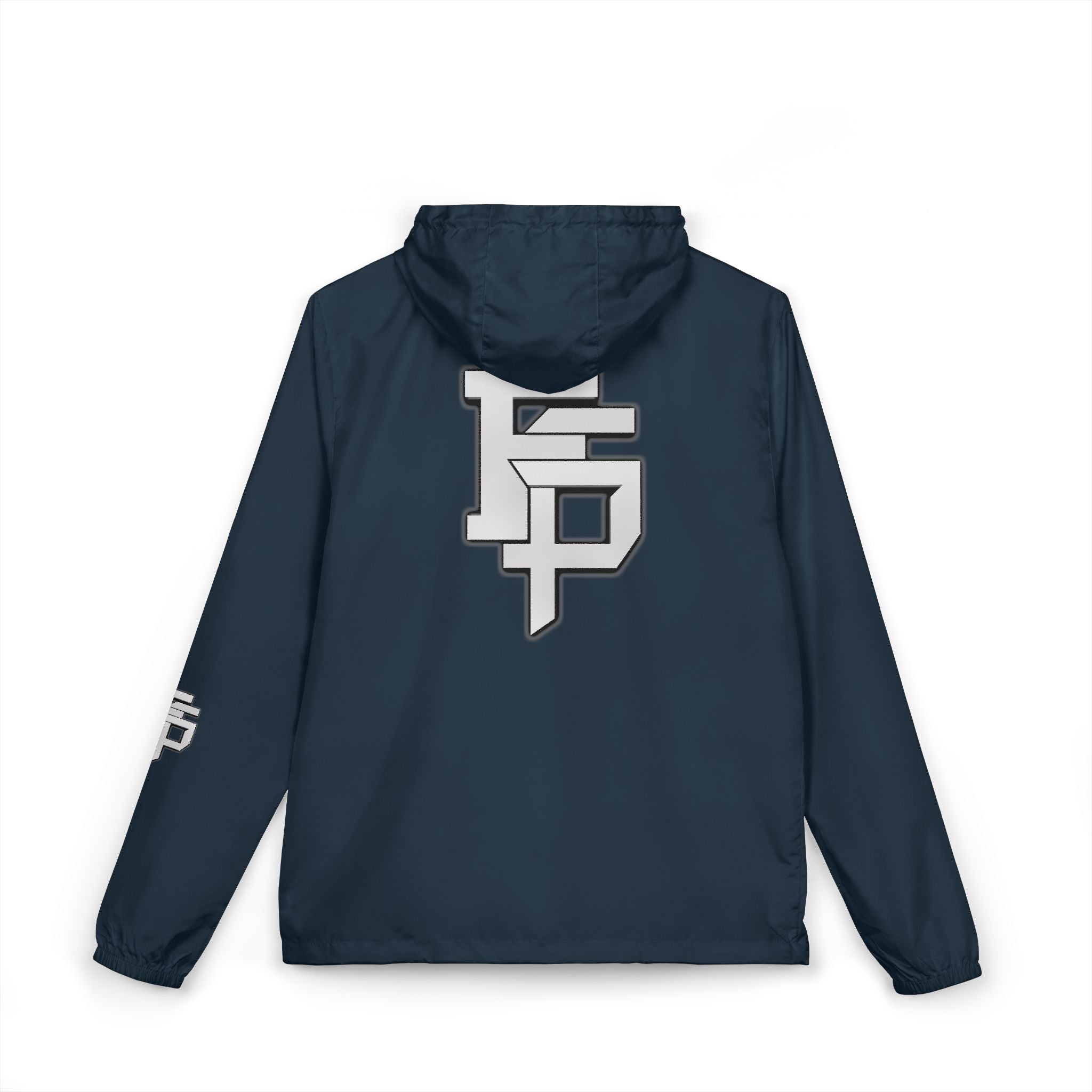 FSP Windbreaker Jacket — Minimal White Camo with 'FSP' Monogram