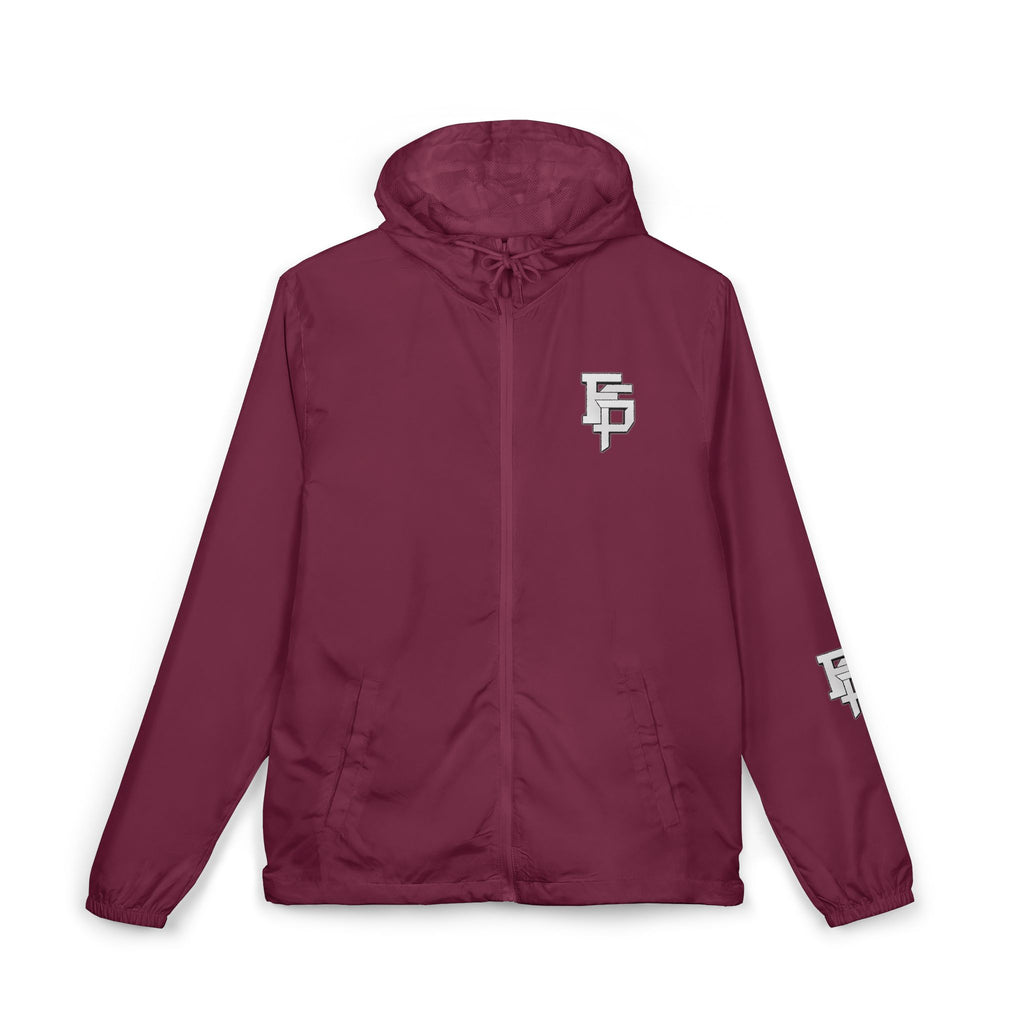 FSP Windbreaker Jacket — Minimal White Camo with 'FSP' Monogram