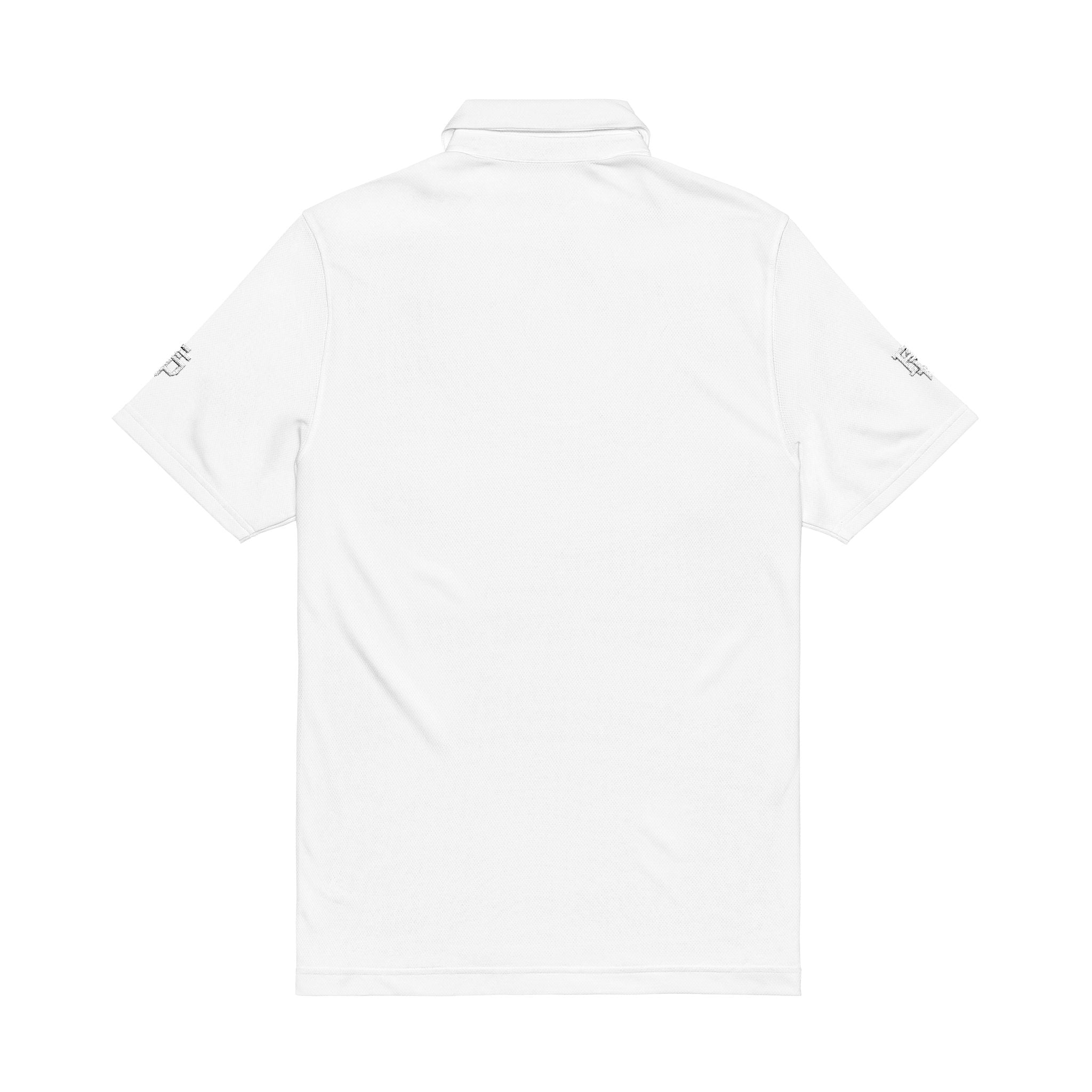 Embroidered Men’s Performance Polo – White Under Armour® Golf Shirt