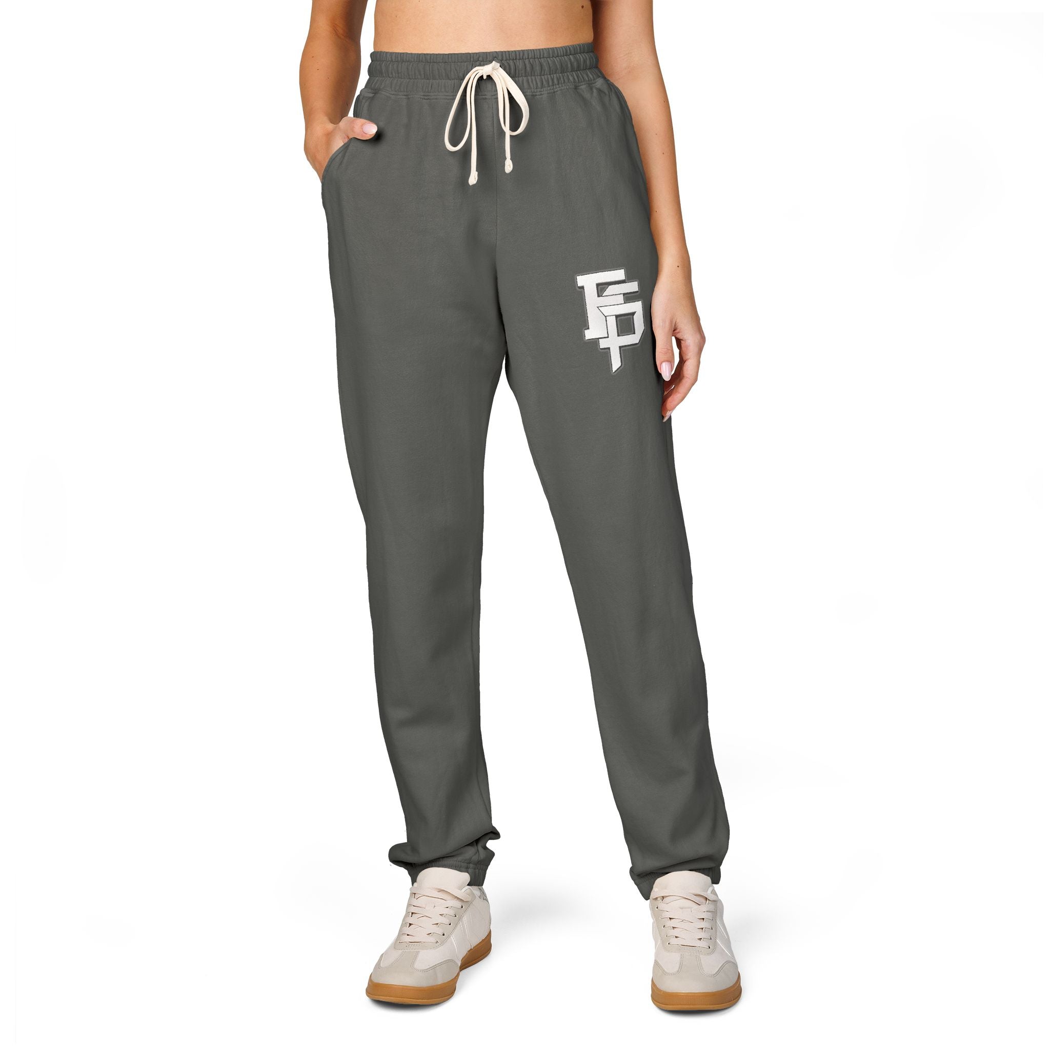FSP Fleece Sweatpants Vintage Streetwear Lounge Joggers