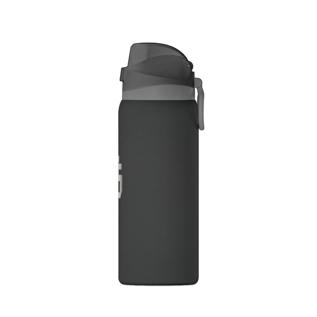 Oasis 32oz Insulated Water Bottle — Matte Black with Monogram Logo