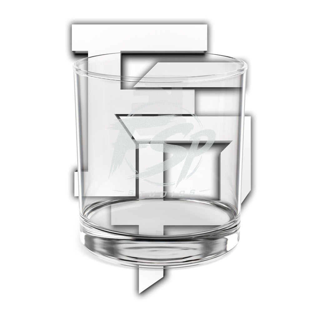Engraved 10.5oz Whiskey Glass — Classic Personalized Rocks Glass