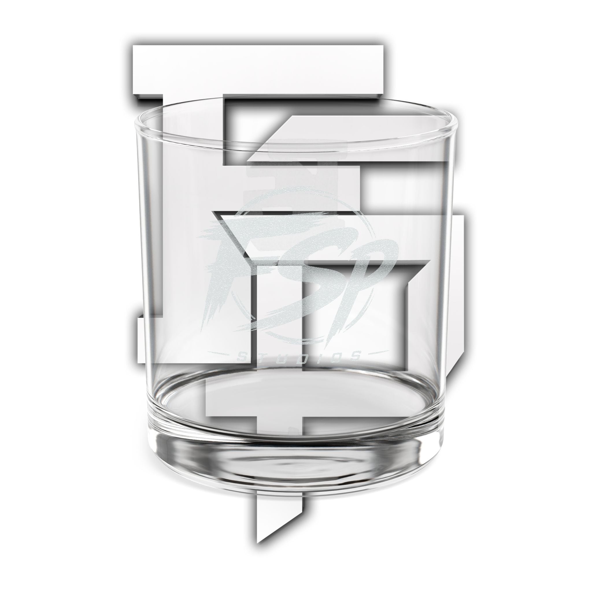 Engraved 10.5oz Whiskey Glass — Classic Personalized Rocks Glass